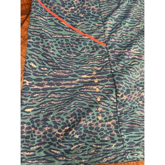 Nike Dri-FIT Tank Top Racerback‎ Animal Print Athletic Sleeveless Large - Picture 3 of 9